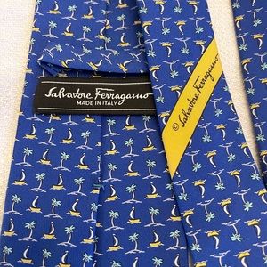 Ferragamo Men’s Silk Tie